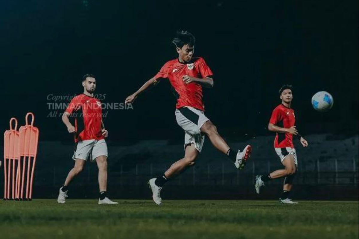 Timnas Indonesia U-23 tertinggal 0-1 dari Korea Selatan di Kualifikasi AFC U-23 2026, Selasa (9/9). (Timnas Indonesia) - Image
