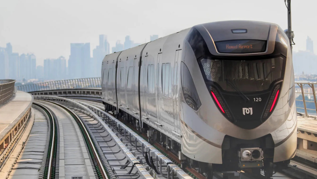 Kereta api tanpa masinis di Qatar.&nbsp;(Photo play/Shutterstock)