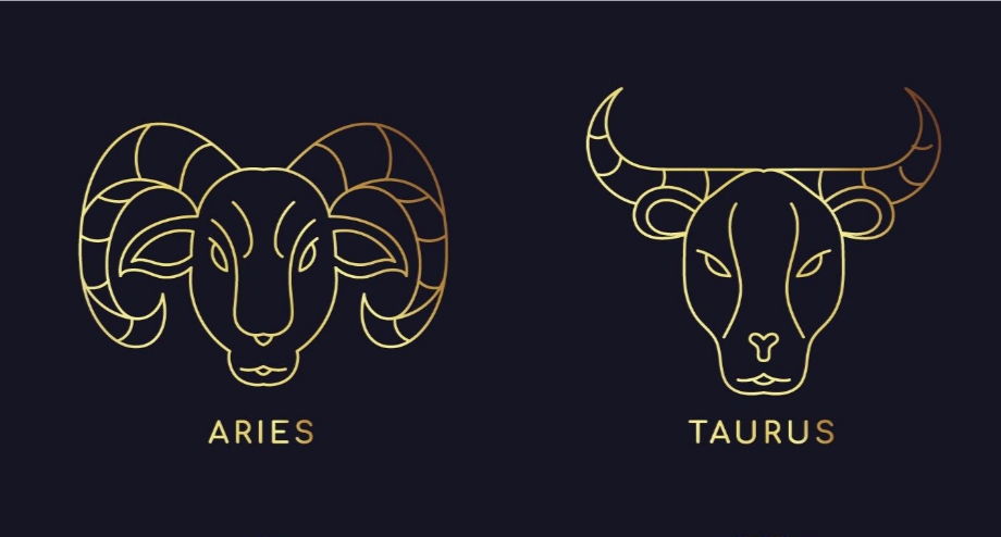 Ilustrasi zodiak Aries dan Taurus (freepik) - Image