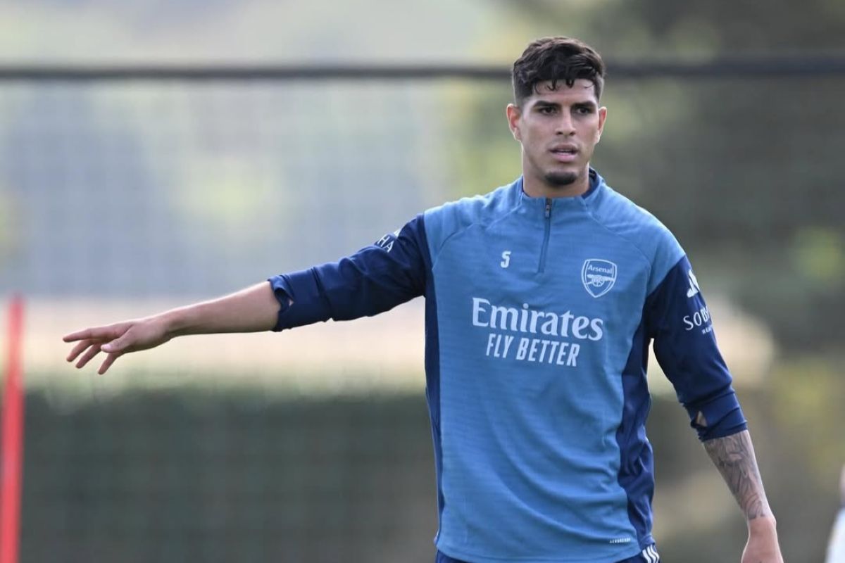 Pemain baru Arsenal Piero Hincapie.(Dok. Piero Hincapie) - Image
