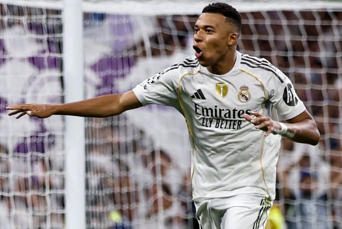 Kylian Mbappe bawa Real Madrid menang 2-1 kontra Marseille. (instagram Realmadrid) - Image