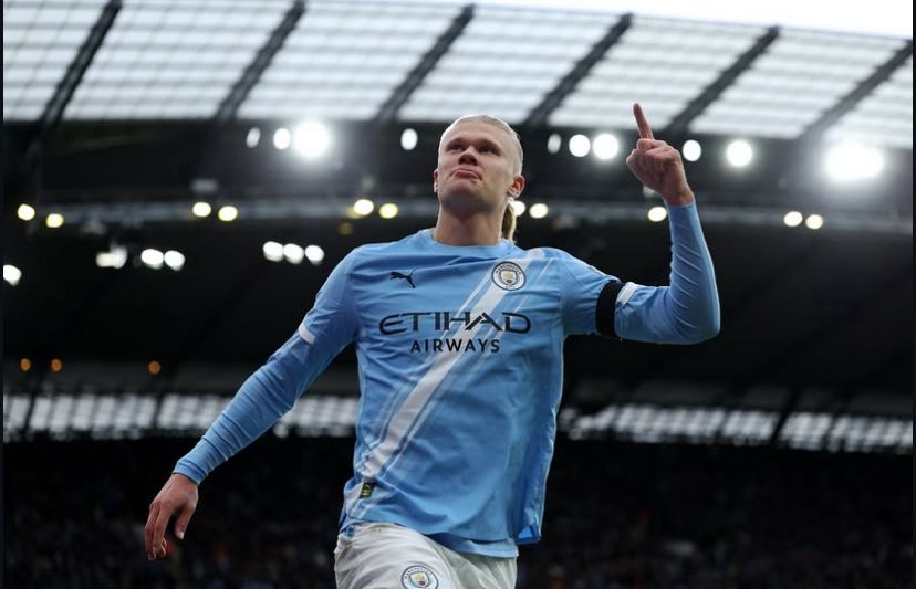 Erling Haaland torehkan gol ke-50 di Liga Champions saat kontra Napoli. (Dok. Instagram Erling) - Image