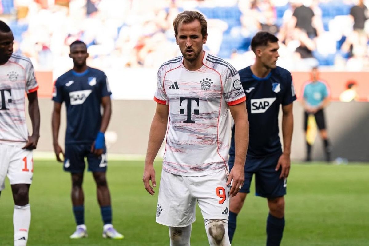 Penyerang Bayern Munchen Harry Kane cetak hattrick lawan Hoffenheim. (Istimewa) - Image