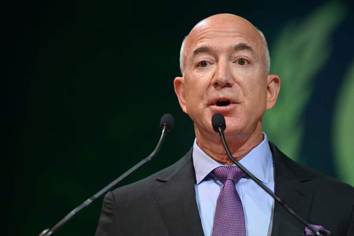 Jeff Bezos yang mendukung aliansi GEAPP untuk investasi energi terbarukan di negara berkembang. (Reuters) - Image