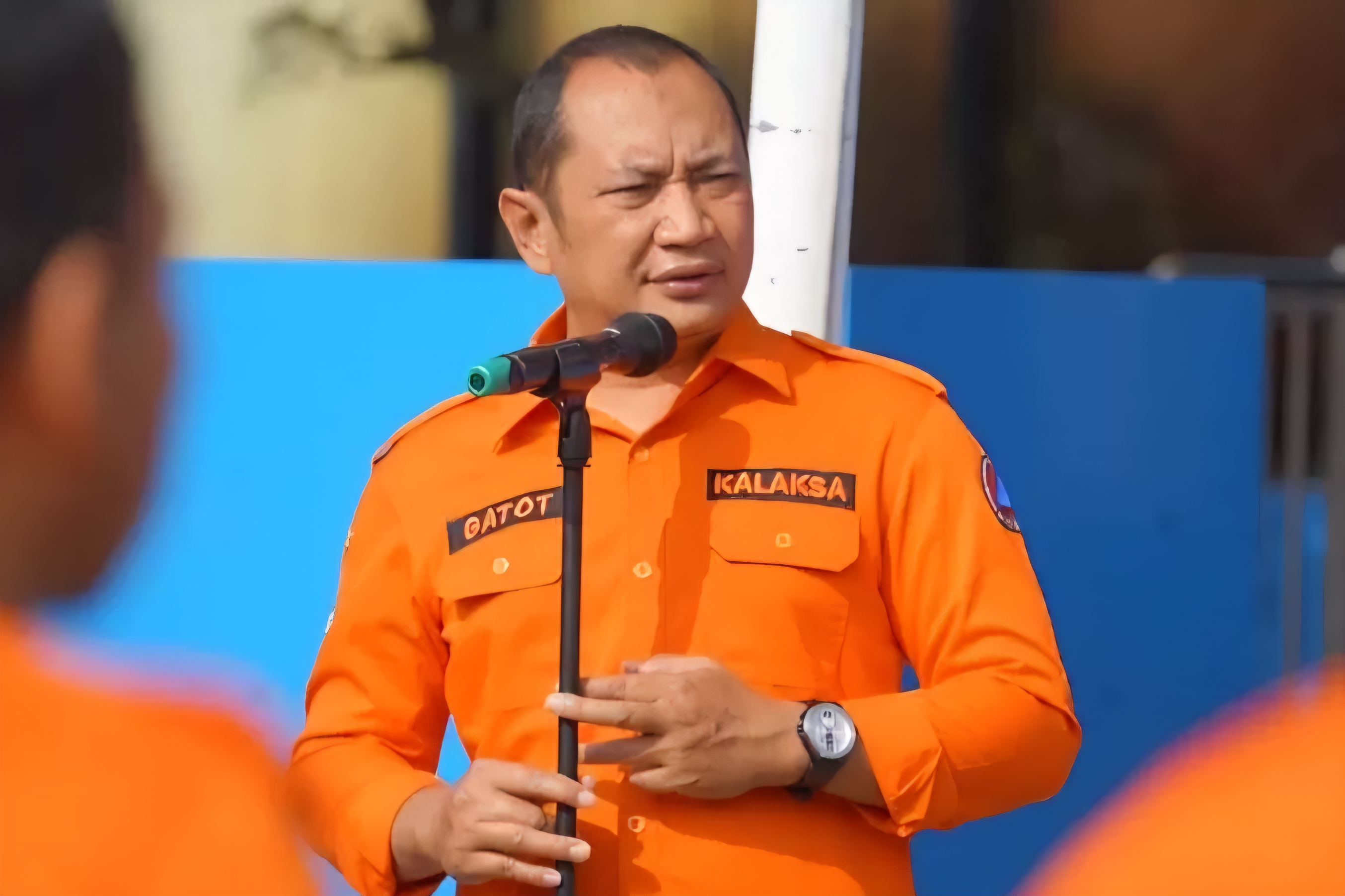Kalaksa BPBD Jawa Timur, Gatot Soebroto memastikan tidak ada korban jiwa dalam bencana gempa bumi M 5,7 di Banyuwangi. (Istimewa) - Image