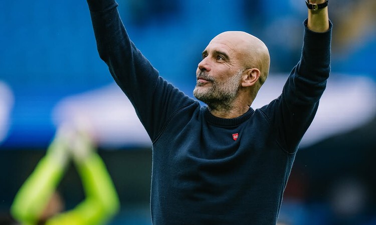 Pep Guardiola (Instagram @mancity) - Image