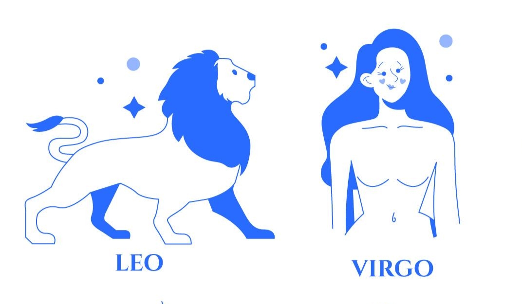 Ilustrasi zodiak Leo dan Virgo (freepik) - Image