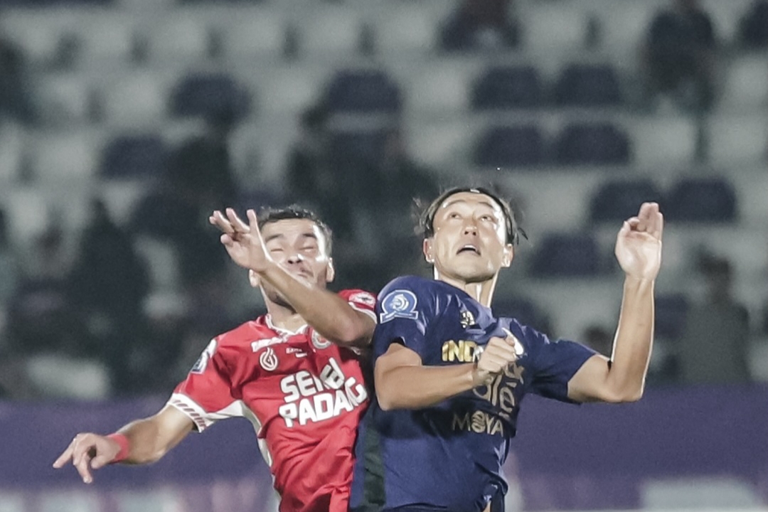 Persita Tangerang berhasil mengalahkan Semen Padang dengan skor 2-0 pada laga lanjutan Suprt League 2025/2026. (Dok: Persita) - Image