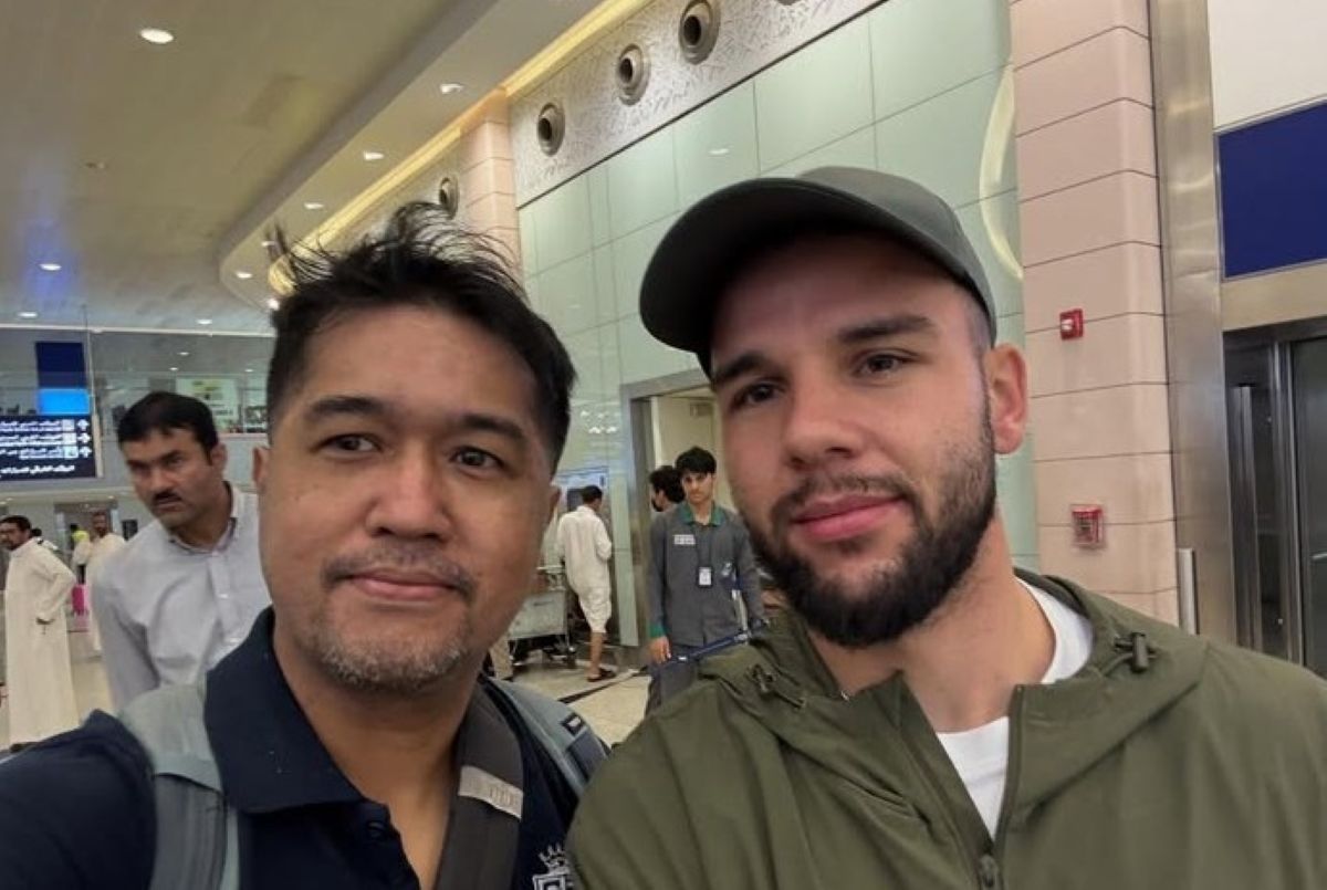 Calvin Verdonk di Jeddah, Arab Saudi.(Instagram @bungharpa) - Image
