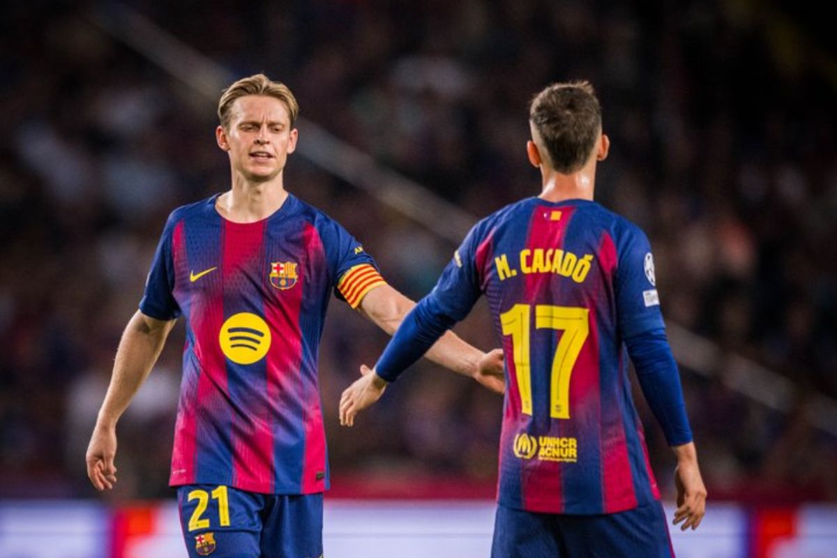 UEFA izinkan Barcelona bermain di luar Eropa. (@FCBarcelona/X) - Image