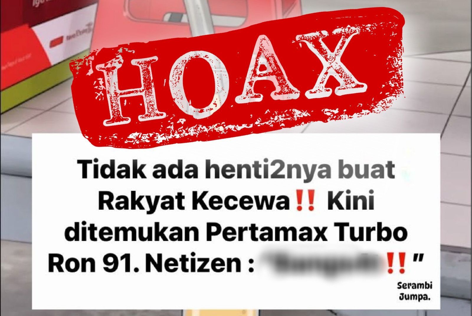 PT Pertamina Patra Niaga meminta seluruh masyarakat untuk waspada terhadap hoaks yang beredar di media sosial. - Image