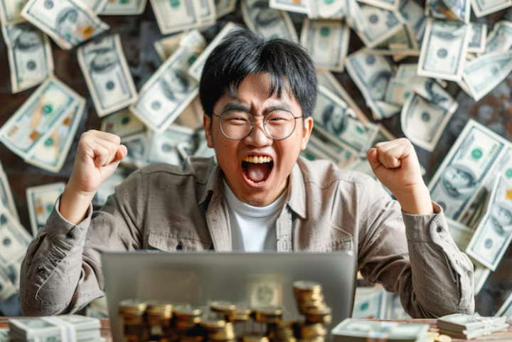 seseorang yang sudah mencium bau datangnya uang./ Freepik/degimages - Image