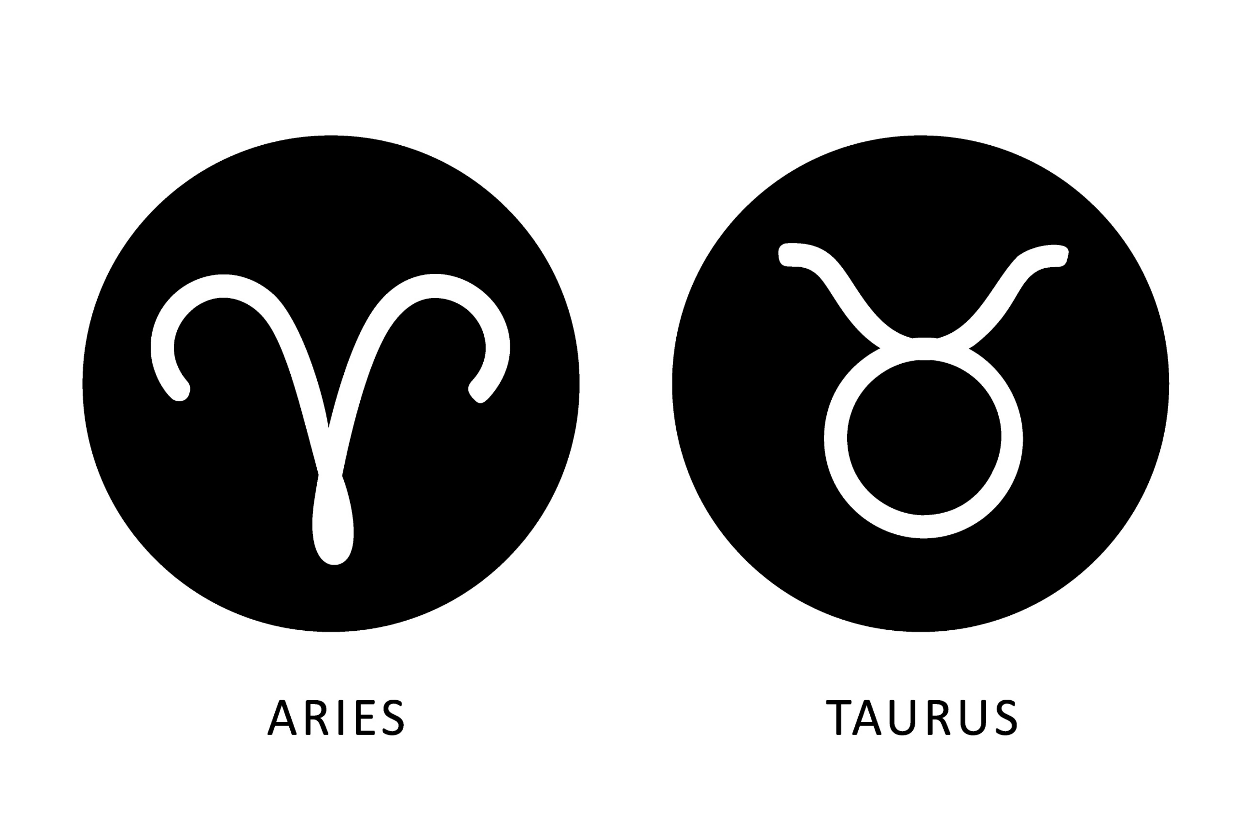 Ilustrasi zodiak Aries dan Taurus (freepik) - Image