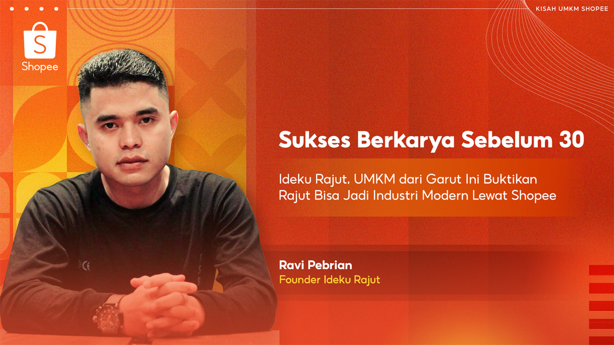 Ravi Febrian, pemilik brand Ideku Rajut/(Dok. Istimewa). - Image