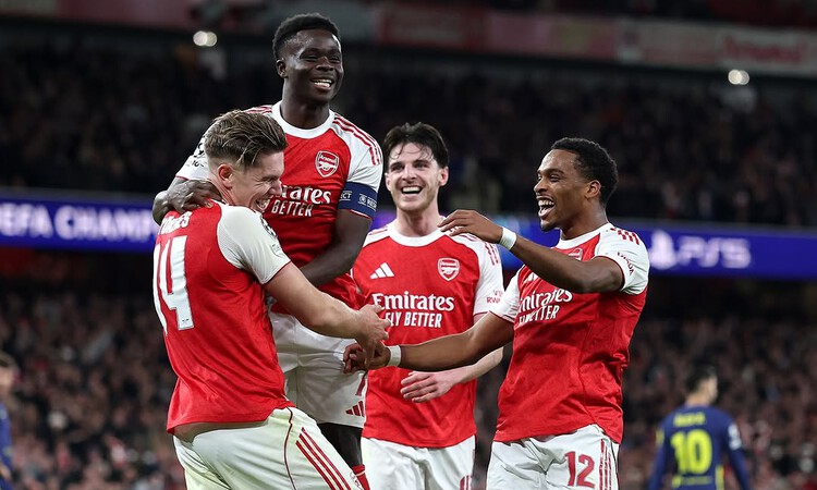 Skuad tim Arsenal (Instagram @arsenal) - Image