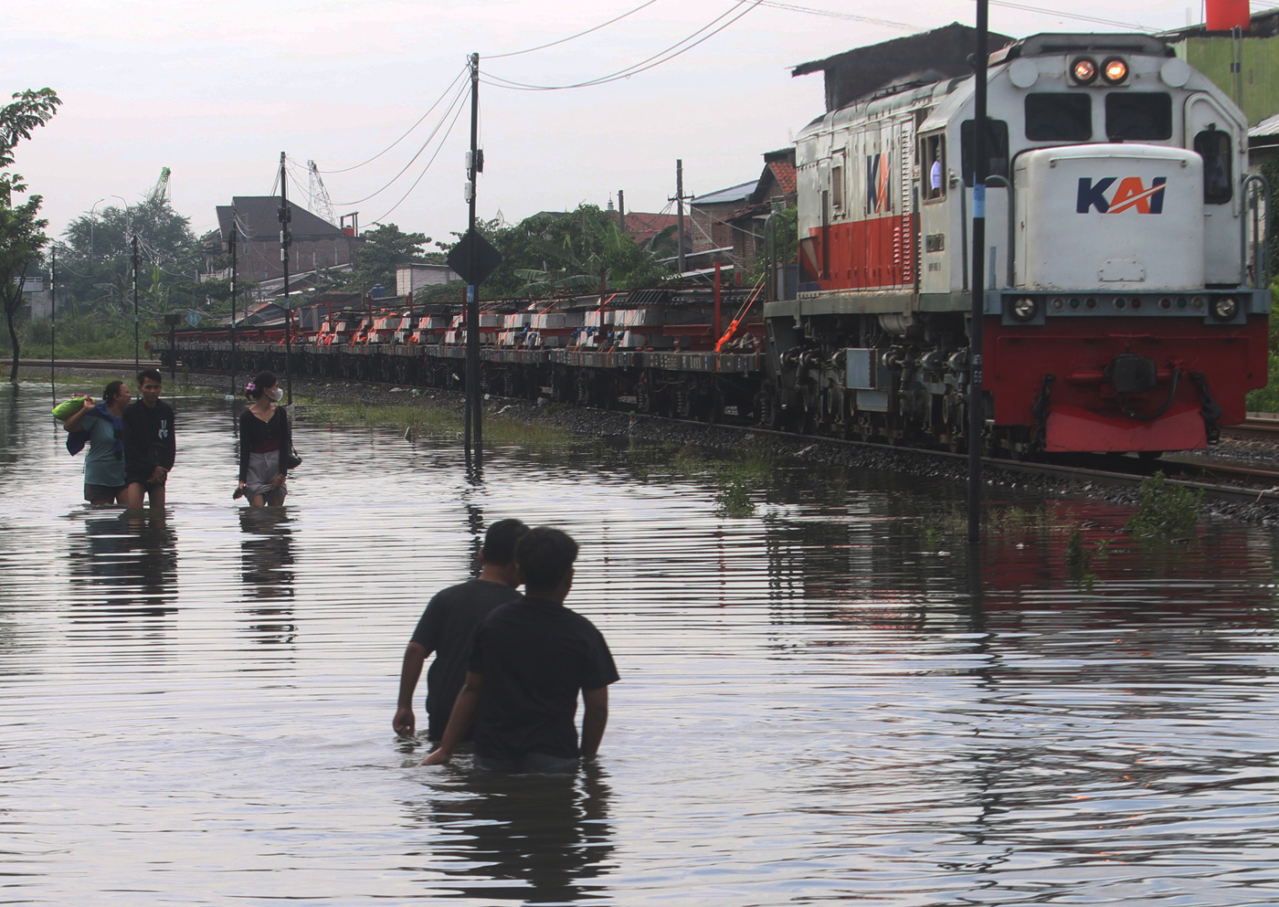 Dampak dari anomali cuaca dengan intensitas hujan tinggi