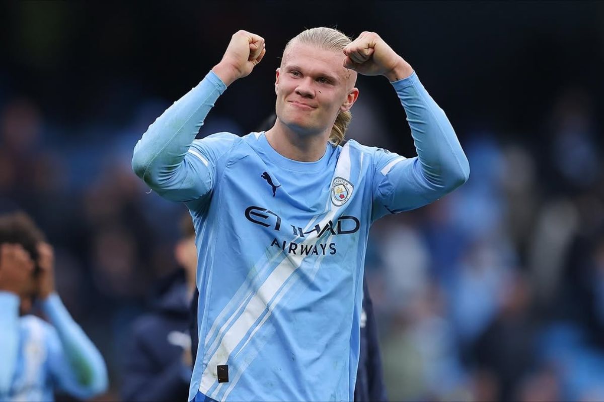 Erling Haaland gagal cetak gol untuk Manchester City. (Instagram @erling) - Image