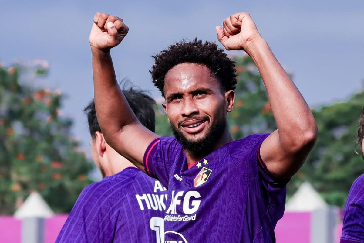 Williams Lugo bisa momok menakutkan bagi Persebaya Surabaya di pekan ke-12, Jumat (7/11/2025). (Persik Kediri) - Image