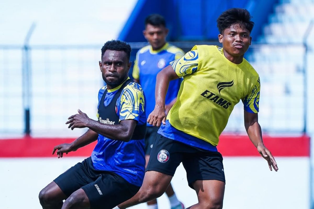 Persiapan Arema FC jelang laga lawan Persija Jakarta. (Dok. Arema FC) - Image