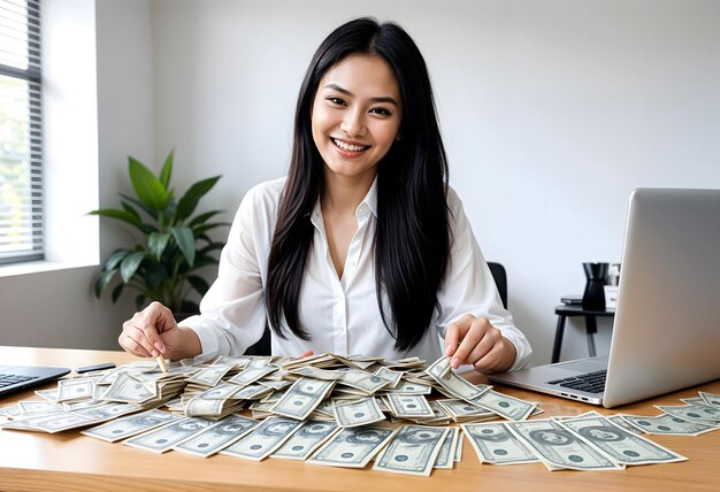 seseorang yang hartanya makin menumpuk./Freepik/thiraphon - Image