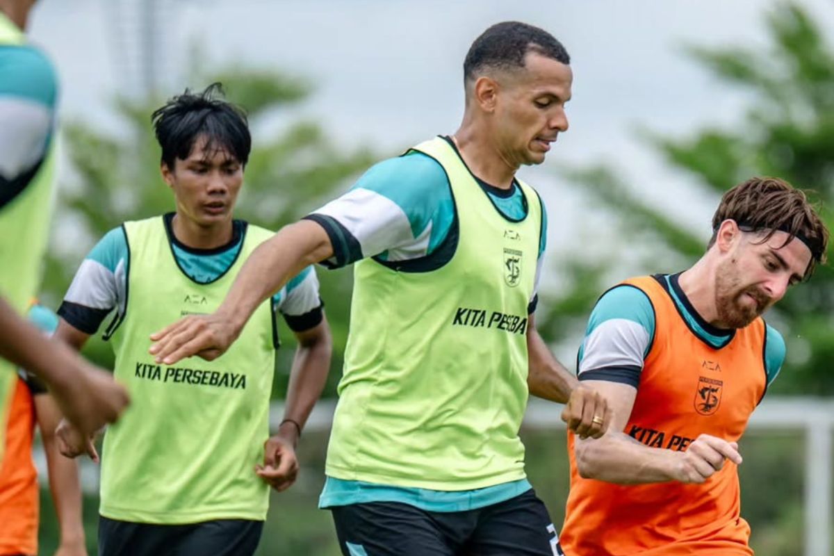 Eduardo Perez siap berikan yang terbaik untuk Persebaya Surabaya kalahkan Arema FC. (Persebaya Surabaya) - Image