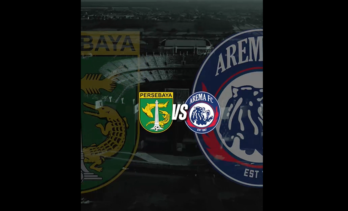 Prediksi dan Link Live Streaming Persebaya Surabaya vs Arema FC. (Dok. X.com/@persebayaupdate) - Image