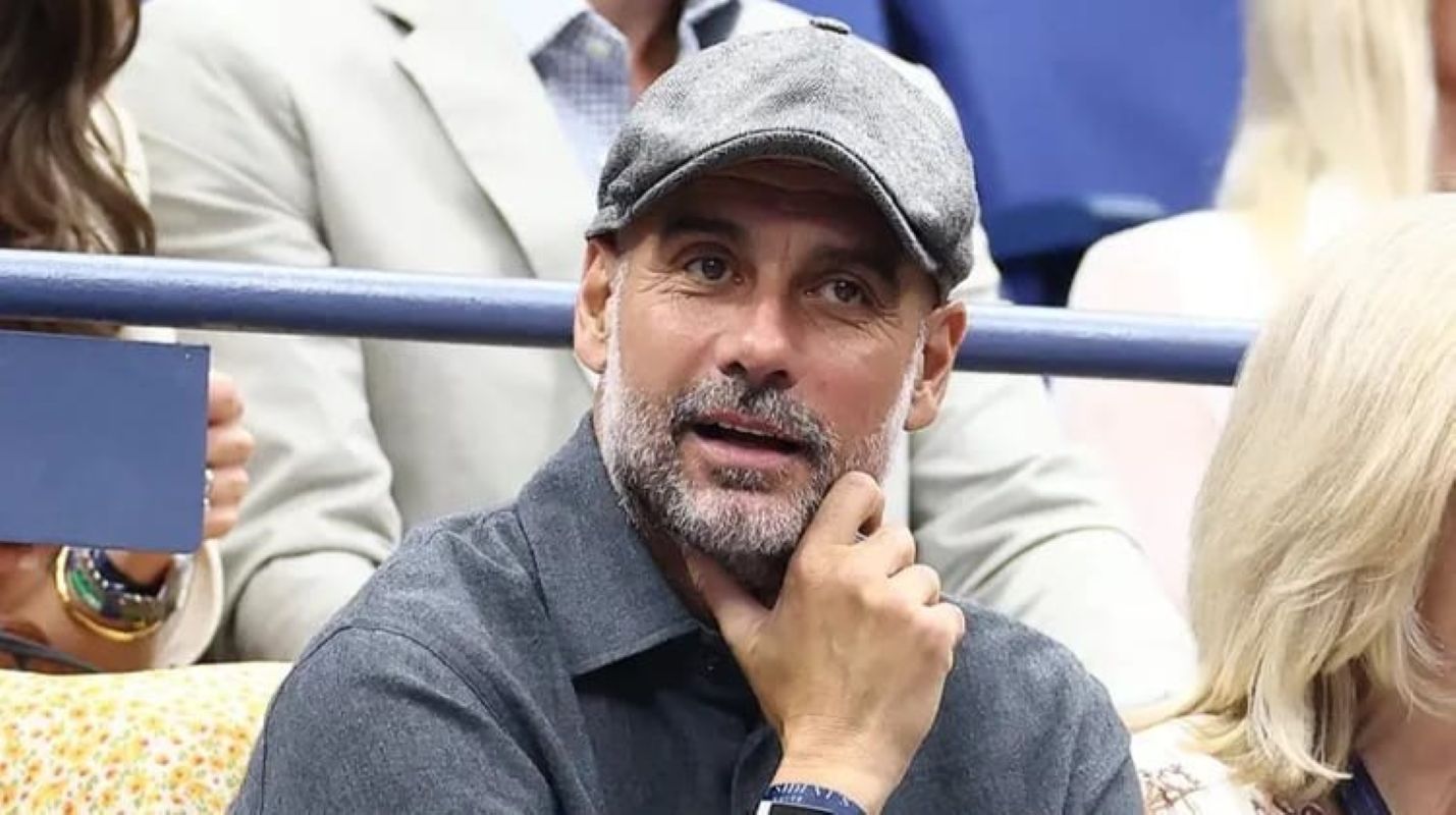 Pelatih Manchester City Pep Guardiola. (www.fotmob.com) - Image
