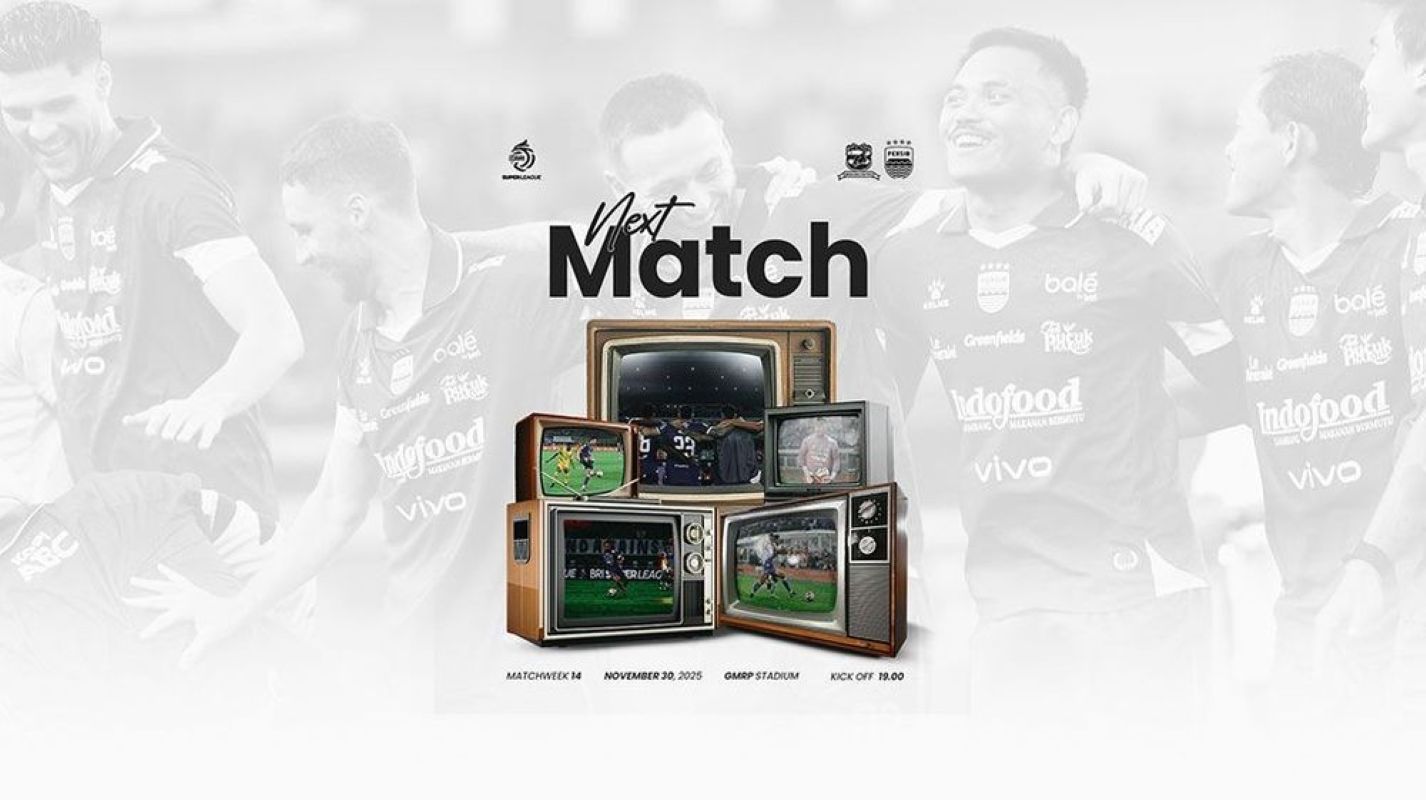 Jadwal pertandingan Persib vs Madura United di Super League 2025/2026. (Dok Persib) - Image