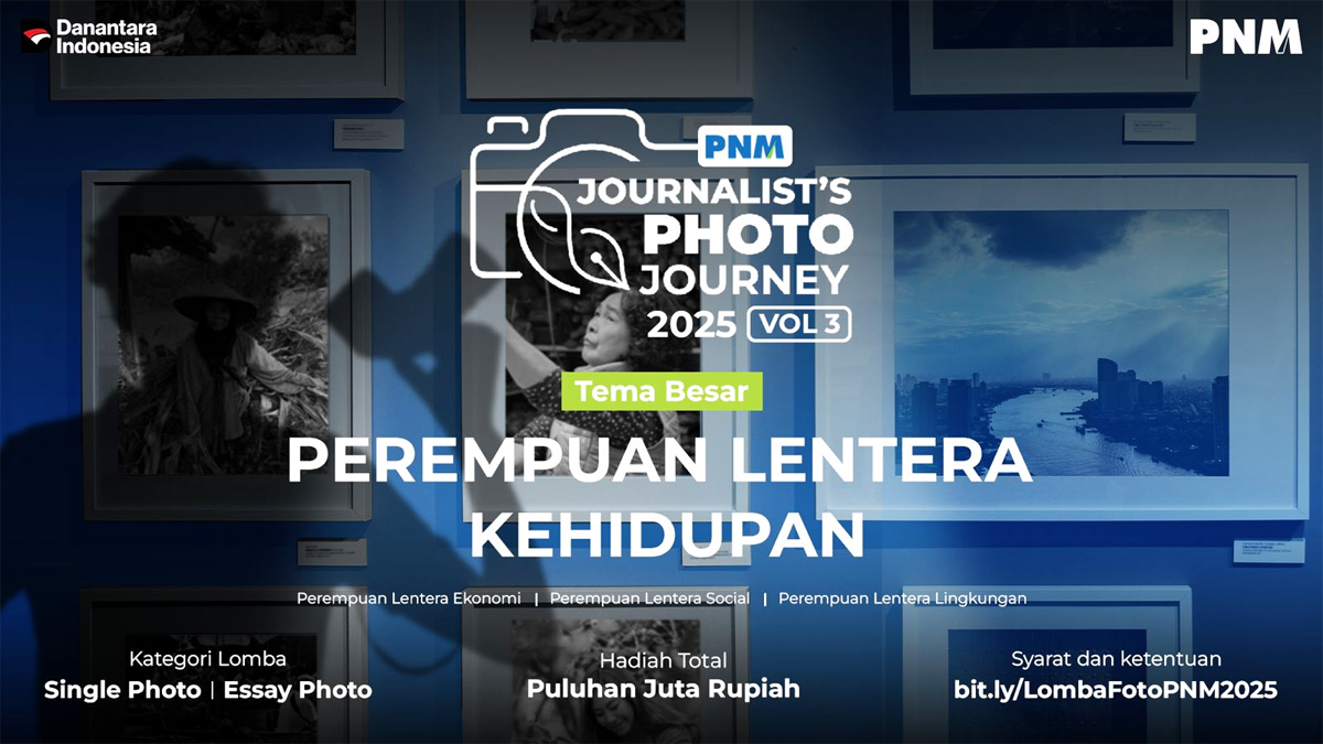 PT Permodalan Nasional Madani (PNM) kembali menggelar kompetisi foto jurnalistik bertajuk PNM Journalist’s Photo Journey 2025 Vol. 3. (Istimewa). - Image