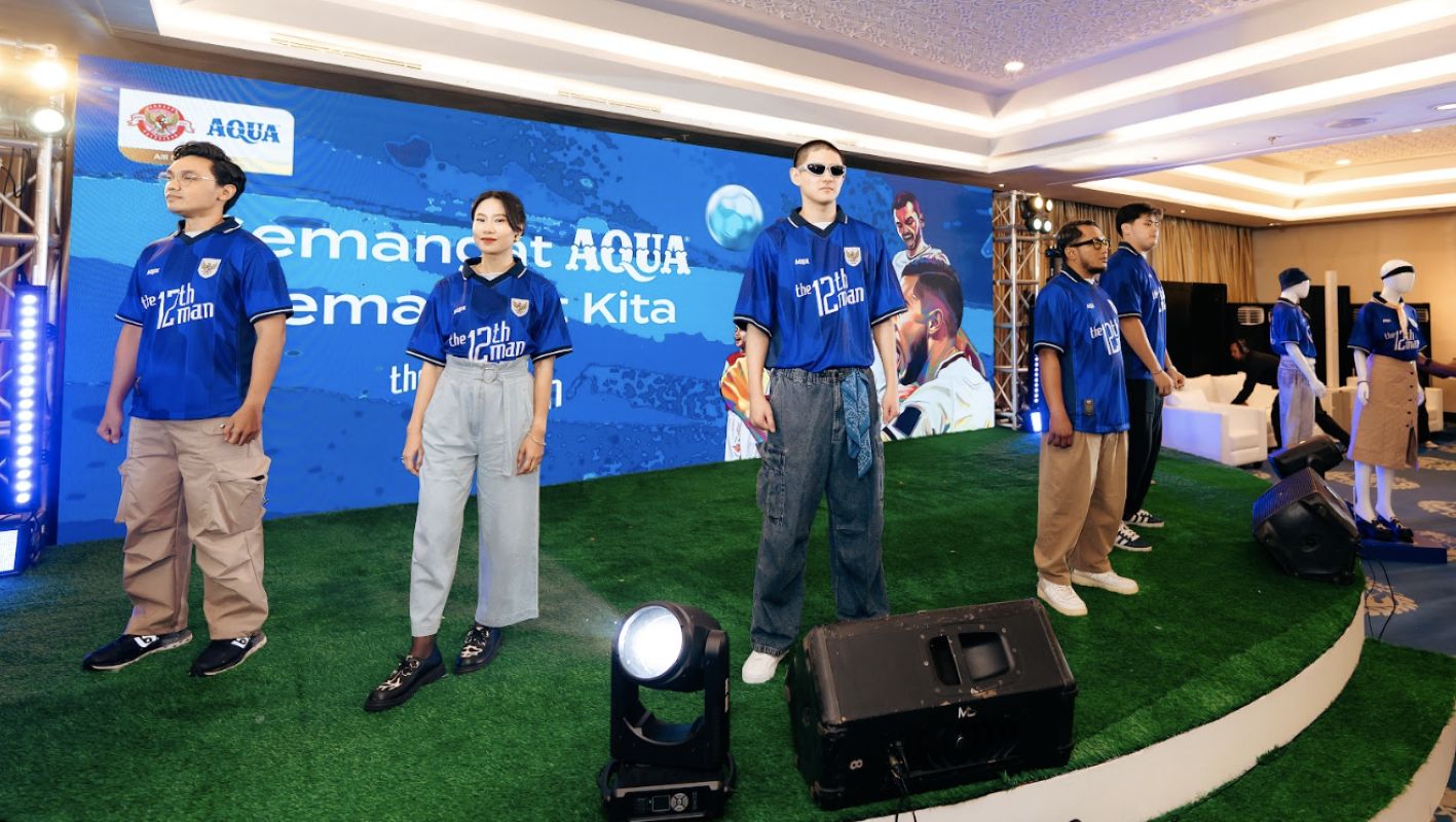 Peluncuran jersey Pemain ke-12 dari PSSI bersama mitra sponsornya untuk dukung Timnas Indonesia. (Istimewa) - Image