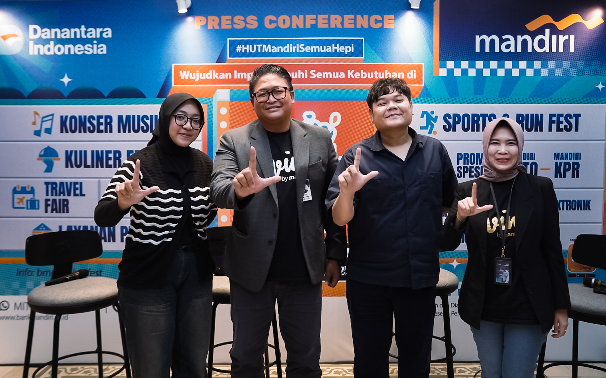 Ajang Kolaborasi UMKM, kreatif, dan solusi finansial Bank Mandiri siap akselerasi ekonomi Jawa Timur lewat Livin’ Fest 2025 di Grand City Convex Surabaya, 11-14 Desember 2025. (Istimewa) - Image