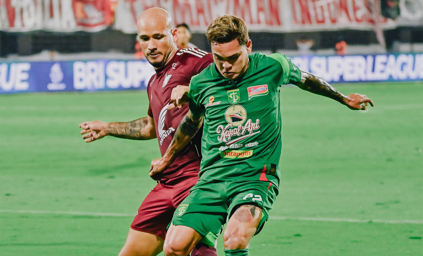 Laga PSM vs Persebaya di Parepare, Sabtu (6/12). (Dok. PSM)