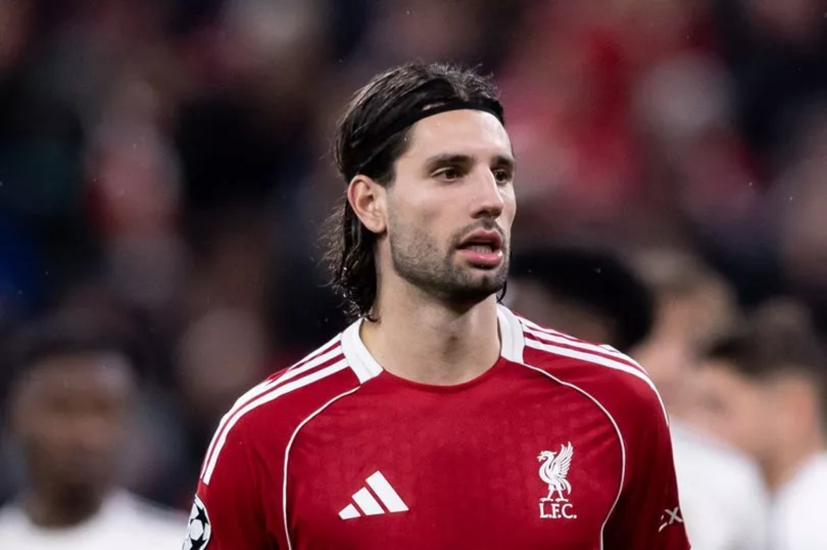 Gelandang Liverpool Dominik Szoboszlai. (Gaspafotos/MB Media) - Image