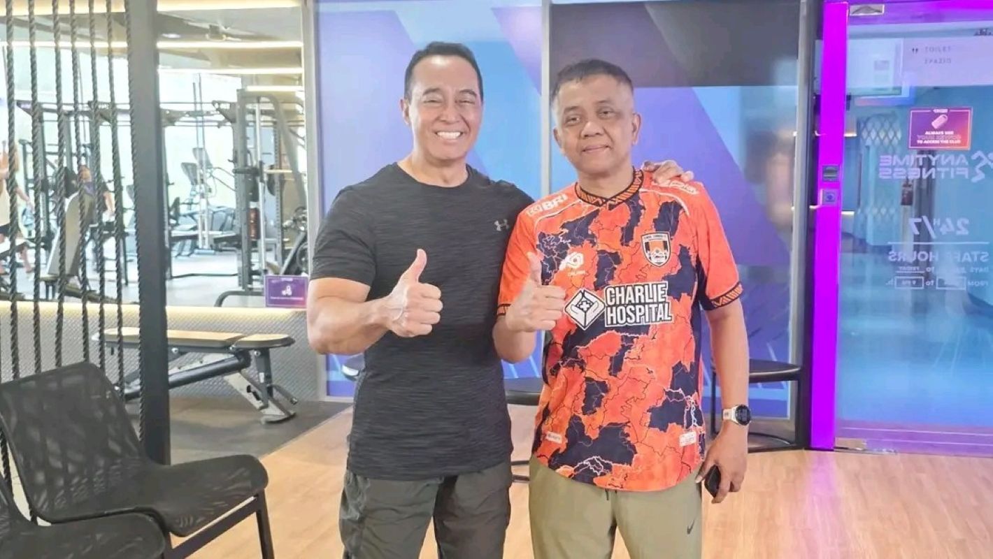 Pertemuan antara Anto Van Java dengan DPP Panser Biru. (Facebook Anto Van Java) - Image