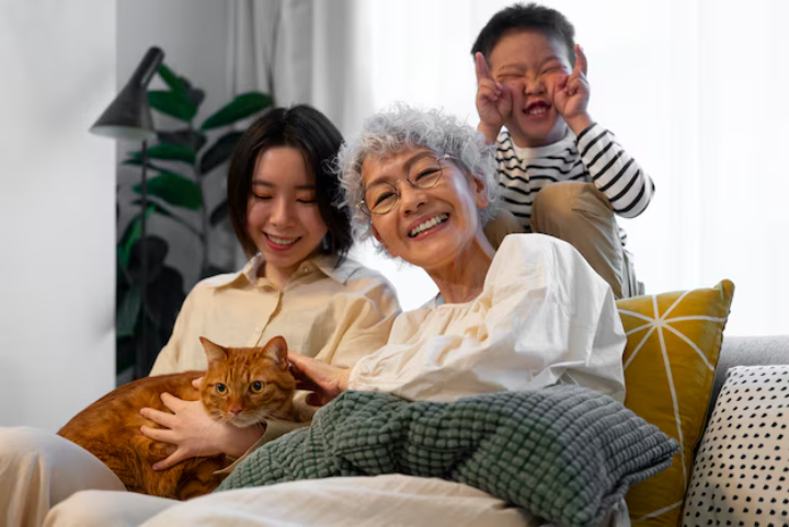seseorang yang menua disukai keluarga Sumber foto: Freepik/freepik - Image