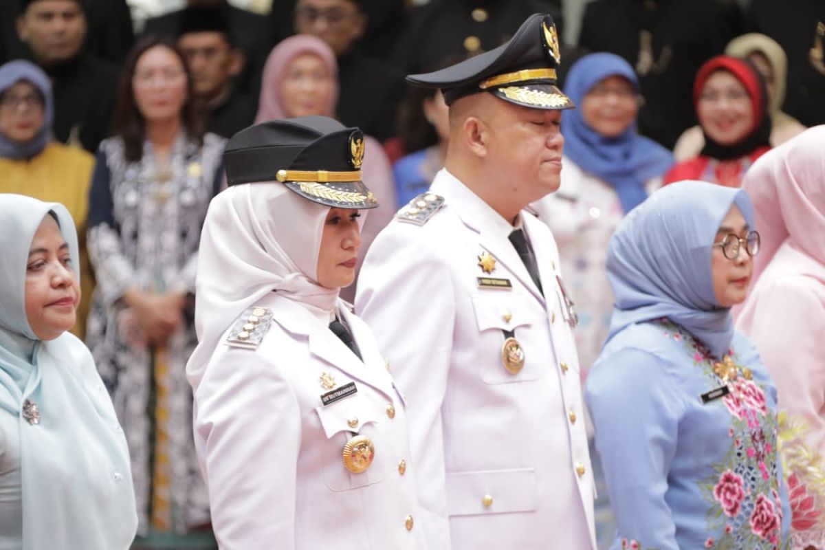 Gubernur DKI Jakarta Pramono Anung melantik 11 Pejabat Pimpinan Tinggi Pratama (Eselon II) di Balai Agung, Balai Kota Jakarta, Rabu (17/12). (Istimewa) - Image