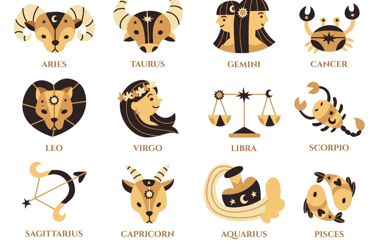 ilustrasi zodiak yang diprediksi dapat uang kaget menjelang pergantian tahun (Freepik) - Image