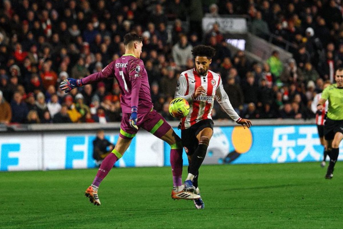 Bournemouth kalah 4-1 di kandang Brentford. (@BrentfordFC/X). - Image