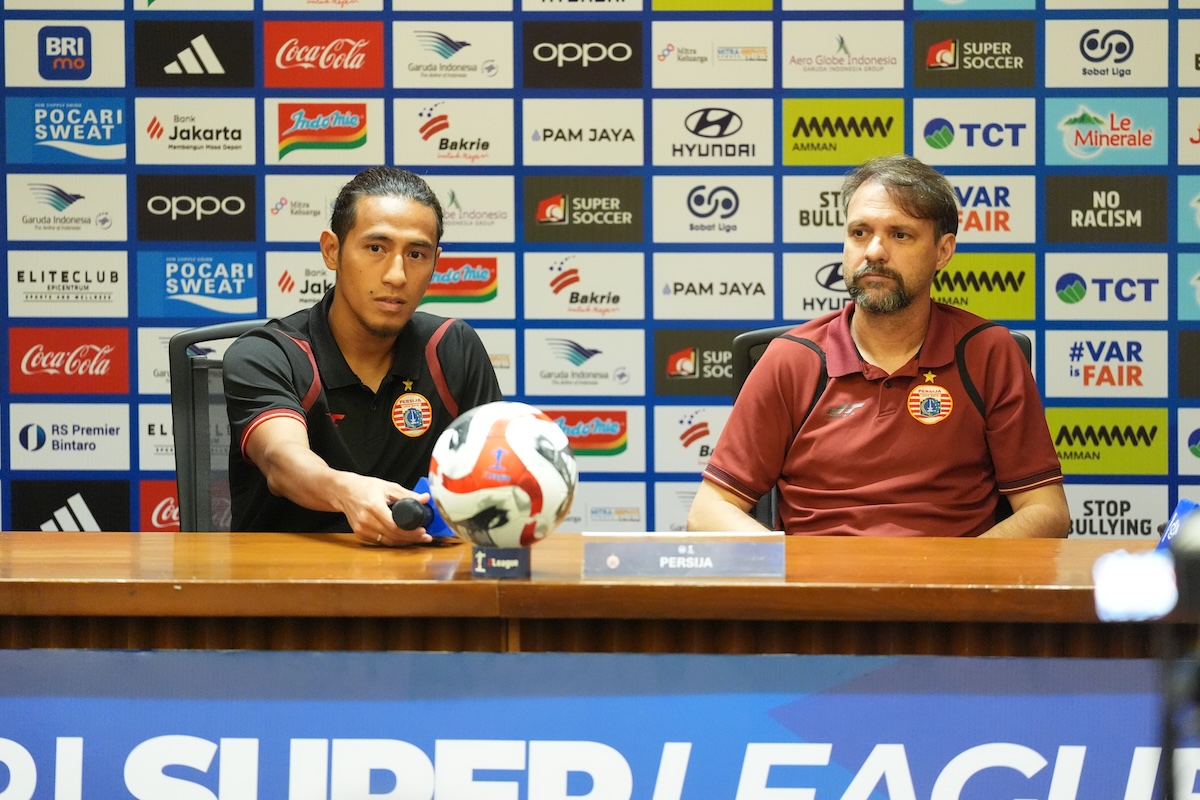 Pelatih Persija Jakarta, Mauricio Souza. (Dimas Ramadhan/JawaPos.com) - Image