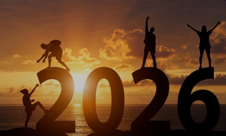 Ilustrasi zodiak dan pergerakan astrologi tahun 2026. (Freepik) - Image