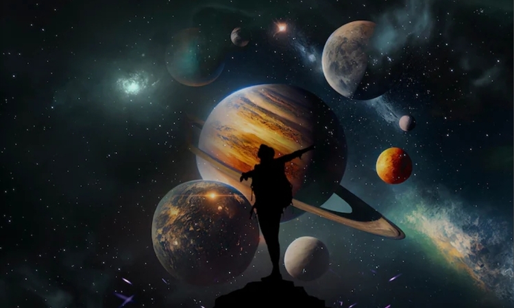 Saat alam semesta berbicara, keberanian untuk jujur pada diri sendiri menjadi kunci perubahan./Freepik. - Image