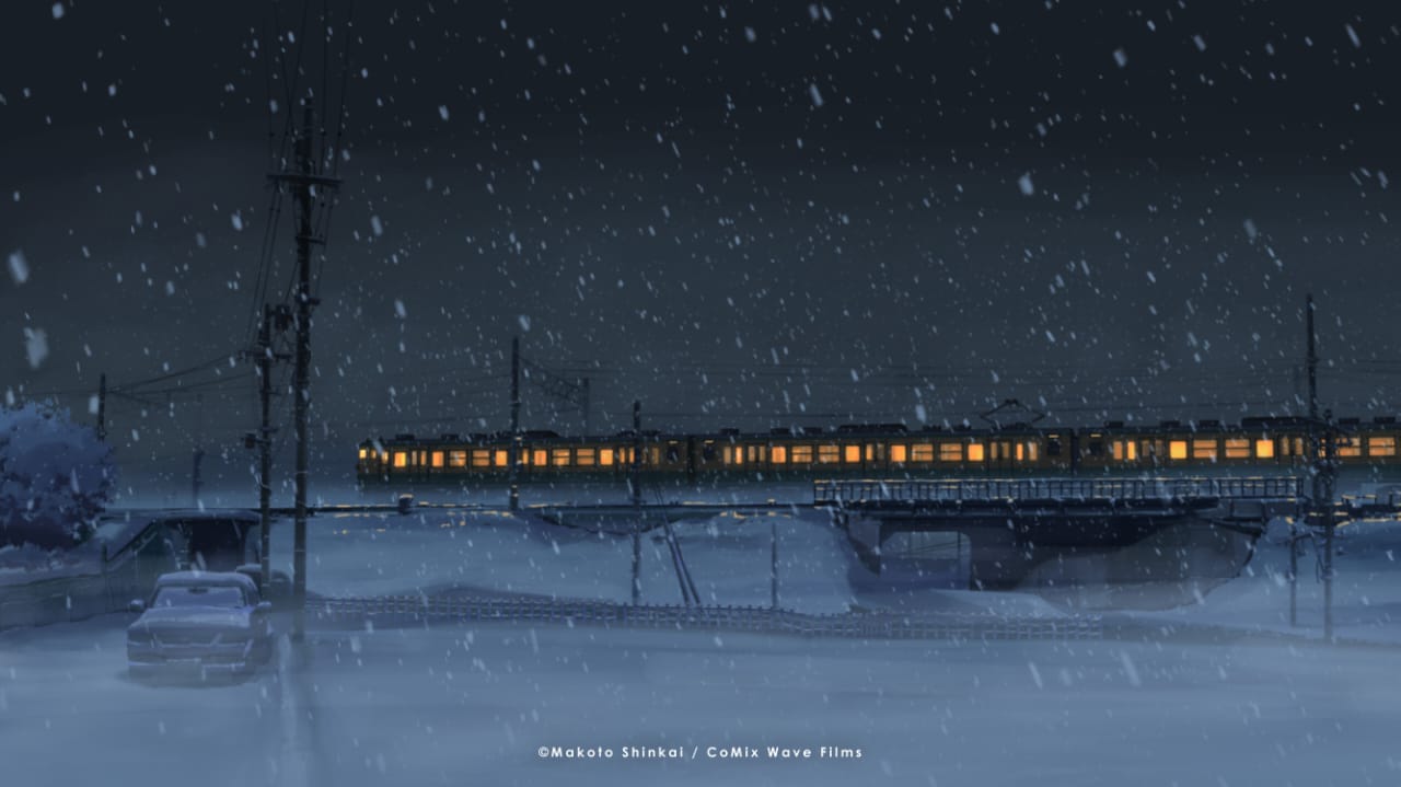 Adegan dalam film 5 Centimeters per Second. (coMIX Wave Inc)