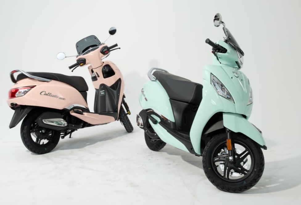 Warna baru TVS Callisto 125. (dok. TVS). - Image