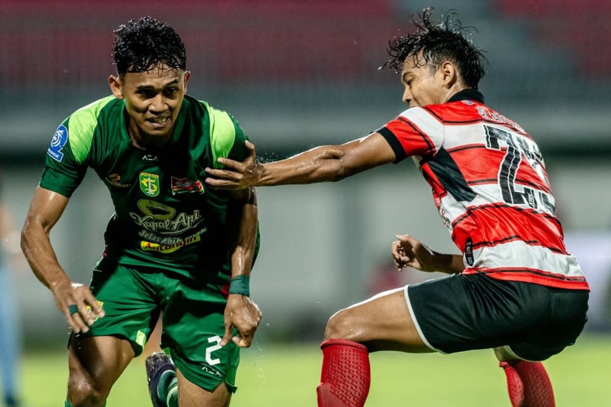 Arief Catur jadi pemain lokal paling gacor di Persebaya Surabaya pada putaran pertama. (Persebaya Surabaya) - Image