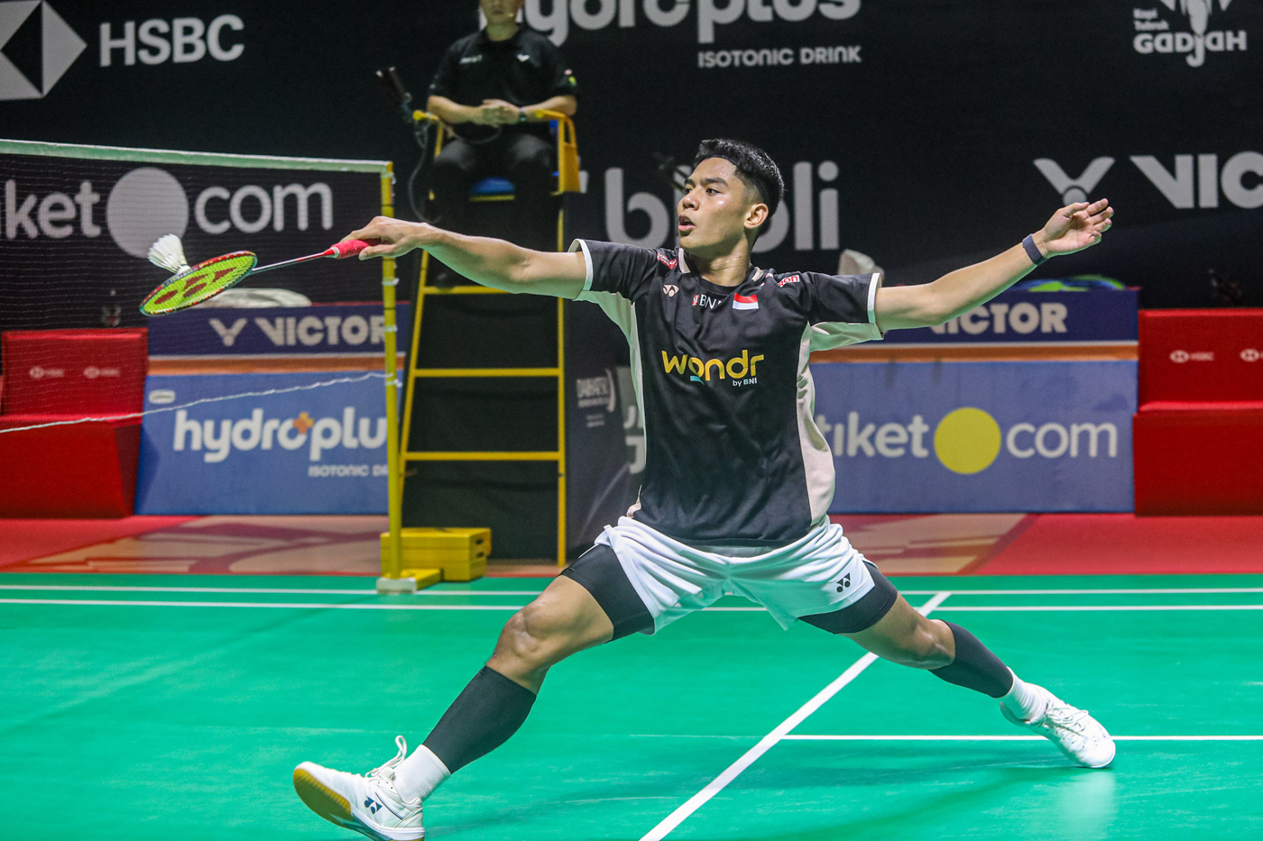 Pebulu tangkis tunggal putra Indonesia M. Zaki Ubaidillah. (Dok. JP) - Image
