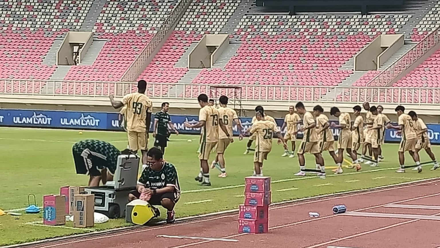 PSS Sleman melakukan persiapan. (Istimewa) - Image