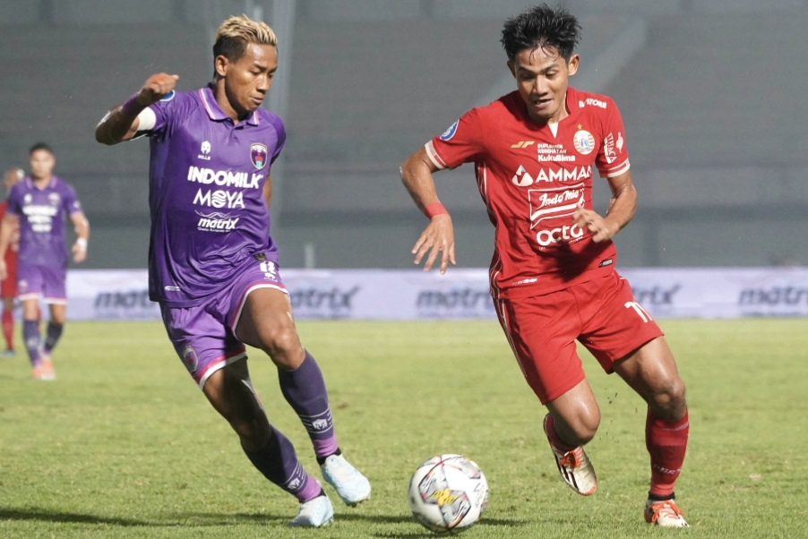 Persija tak pernah menang lawan Persita saat bermain di Persija Jakarta ternyata belum pernah meraih kemenangan setiap menghadapi Persita di rumahnya di Tangerang. . (Dok: Persija) - Image