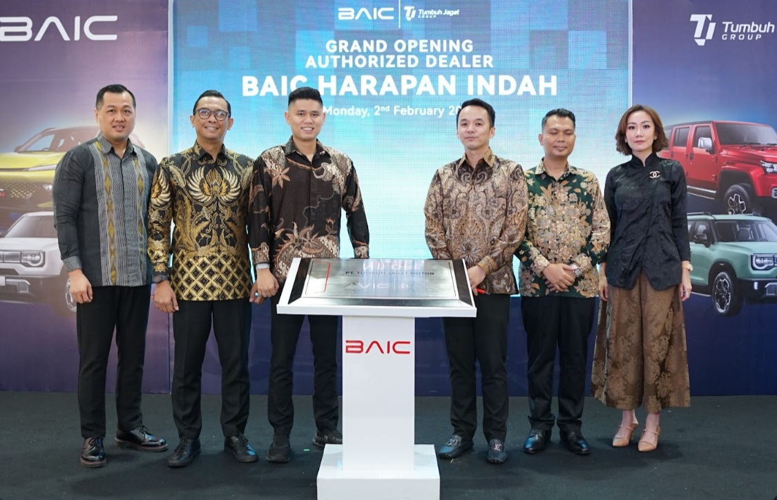 BAIC Indonesia resmi membuka dealer ke-18, BAIC Harapan Indah di kawasan Bekasi. (dok. BAIC) - Image