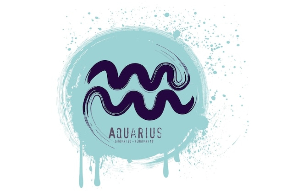 ramalan zodiak Aquarius besok Rabu 4 Februari 2026 dari finansial, mental, hoki, kesehatan, karir, cinta dan mobilitas. (Freepik/ Art Suk36) - Image