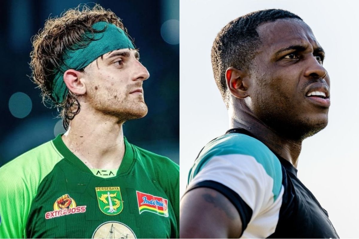 Dejan Tumbas dan Diego Mauricio siap punya klub baru usai hengkang dari Persebaya Surabaya. (Persebaya Surabaya) - Image